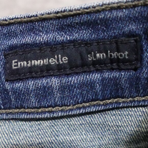 Citizens of Humanity Emmanuelle Slim Boot Jeans Women’s Size 31 Blue Denim - Picture 5 of 16